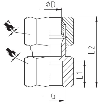 Female Adapter Compression fittings, Brass connectors, Brass Pipe Joint Fittings, Pneumatic Fittings, Air Fittings